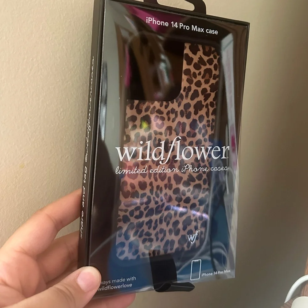 Wildflower meow limited edition phone case